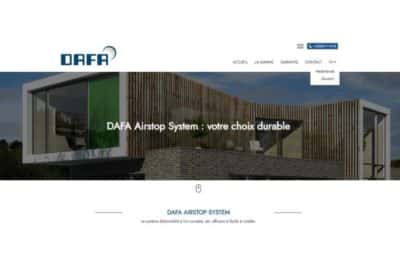 Création du site internet de Dafa Airstop à Saint-Vith