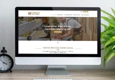 DEMO : Création du site internet pour un menuisier