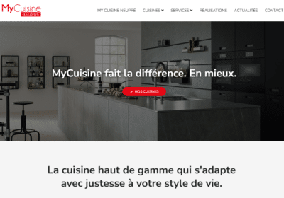 Création du site internet de My Cuisine à Neupré