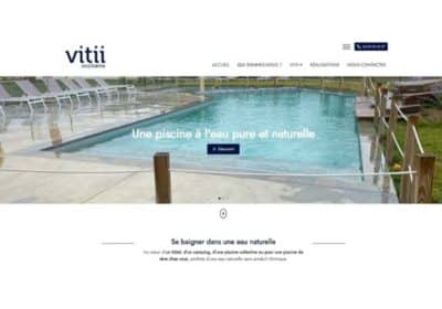 Création du site internet revendeurs pour Vitii à Herstal
