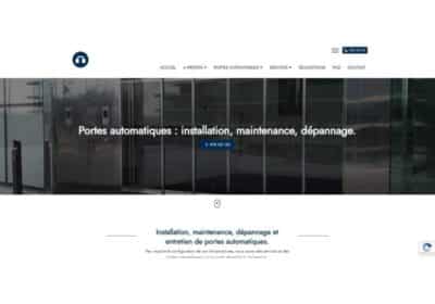 Création du site internet de Portes Automatiques à Sprimont